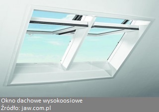 Okno dachowe to często konieczny element budynku, szczególnie jeśli posiada on dach skośny. Najczęściej stosowane jest okno obrotowe lub okno wysokoosiowe. Dostępne jest również specjalne okno wyłazowe dla kominiarza, które istotnie ułatwia wyjście na dach budynku i dostęp do komina. 